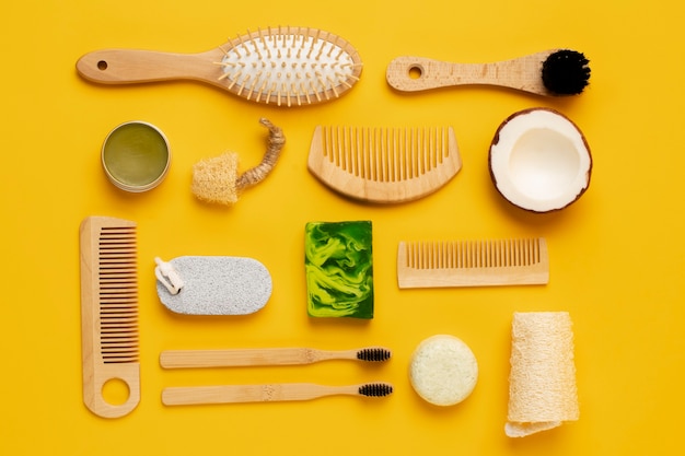 Free photo still life of eco products