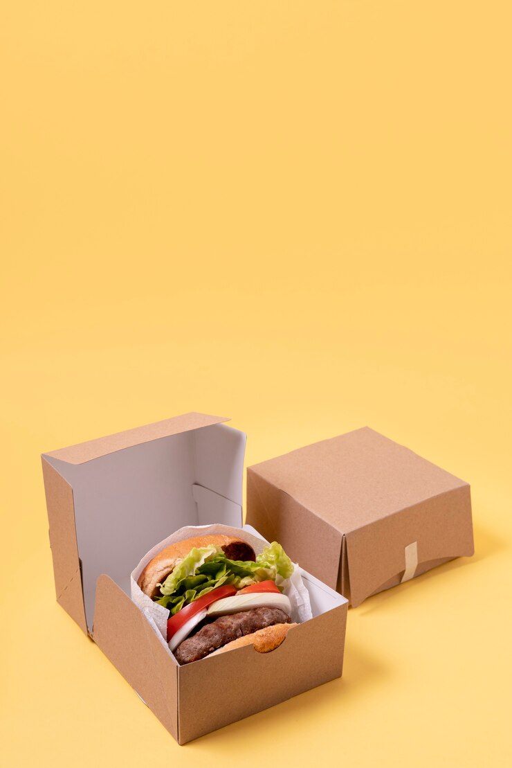 Free Photo still life of food delivery