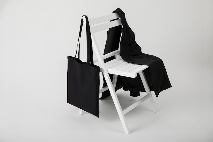 Free Photo still life of hanging  bag