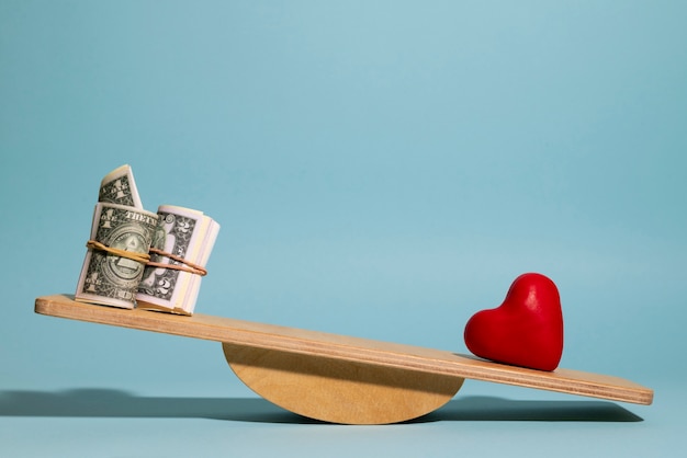still life illustrating ethics concept