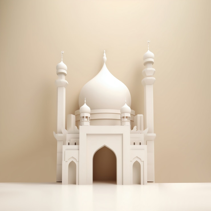 無料Photo イスラム教会の建物の静物画