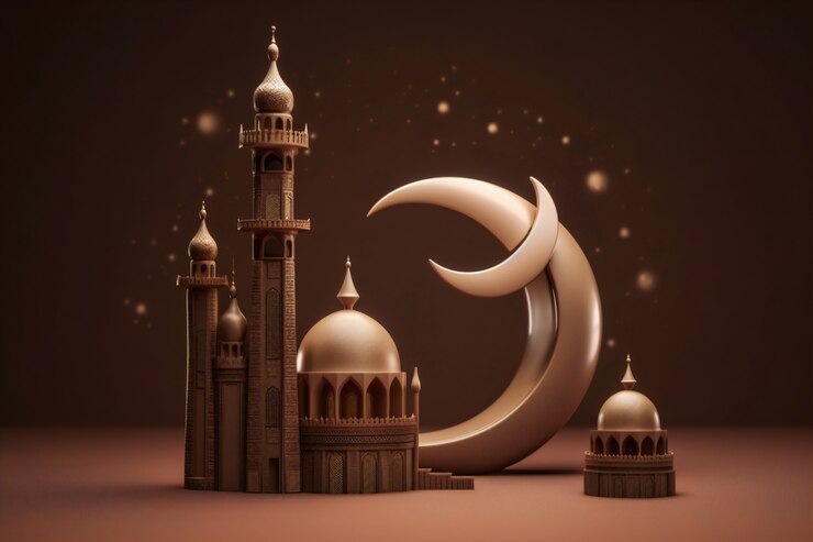 Free Photo still life of the islamic church building