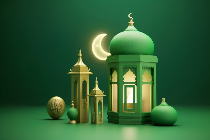 Free Photo still life of the islamic church building