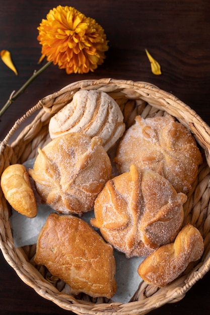 Foto gratuita natura morta di dolcezza messicana