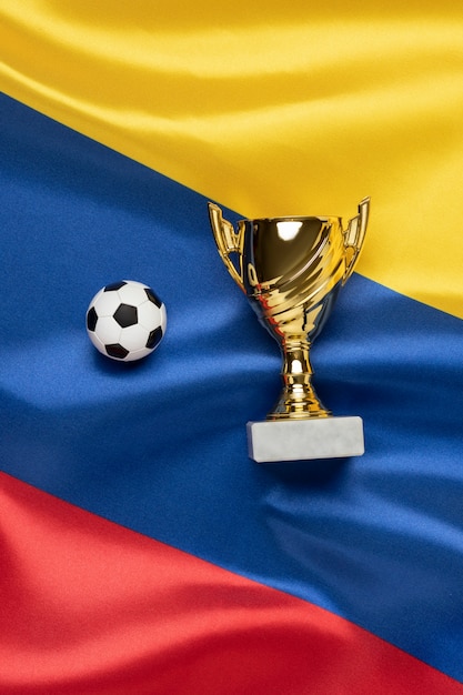 無料写真 コロンビア代表サッカーチームの静物