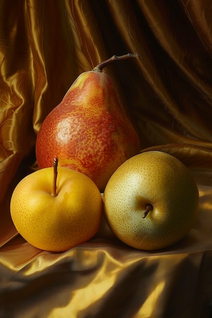 Бесплатное фото Натюрморт фруктов на подоконнике