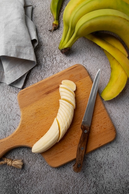 Рецепт натюрморта с бананом.