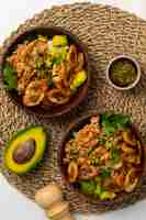 Free photo still life of recipe with plantain banana