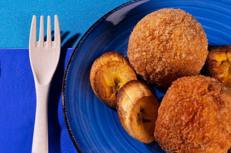 Free Photo still life recipe with plantain