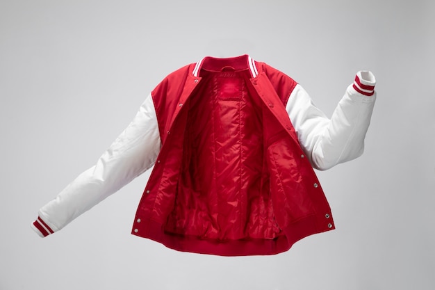 Still life rendering  of jackets display