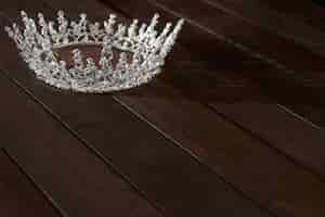 Free photo still life of ruler crown