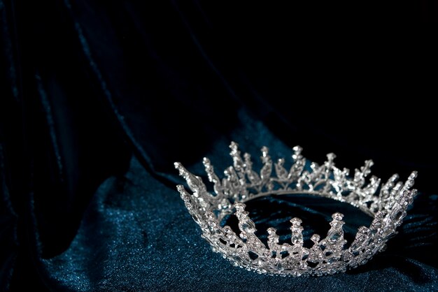 Still life of ruler crown