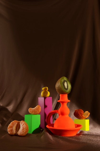 Still life of small decorative objects