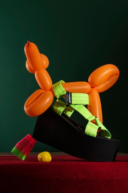 still life of small decorative objects