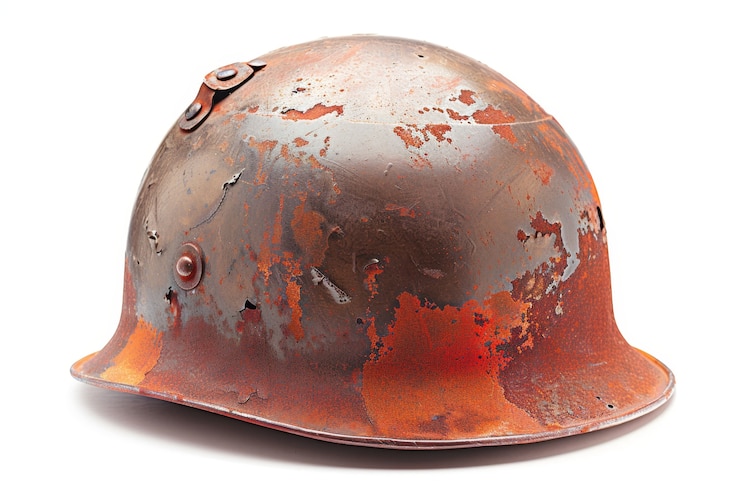 無料Photo 兵士のヘルメットの静物