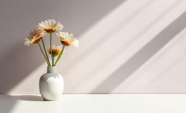 Still life of sunflower bouquet