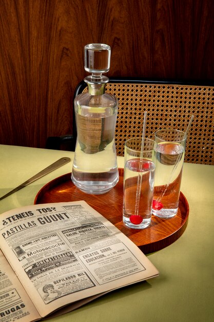 Still life of vintage objects