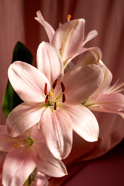 Still life with flower arrangement