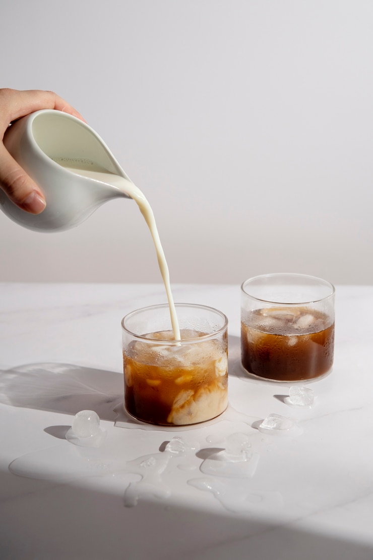 Free Photo still life with iced coffee beverage