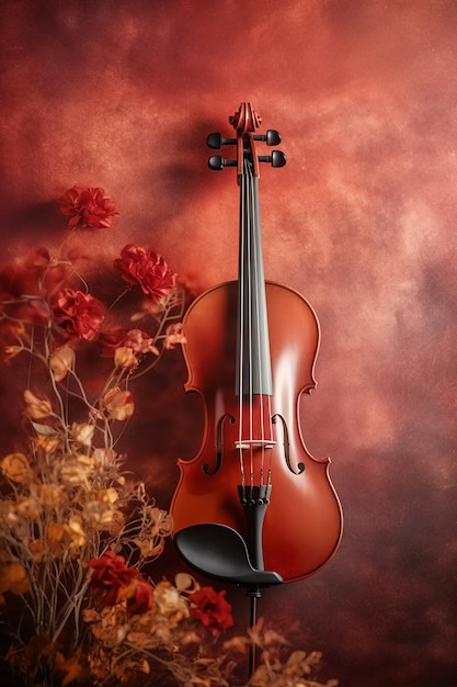 Free photo still life with musical instrument