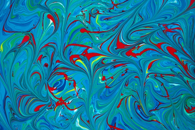 Still life with psychedelic colored background