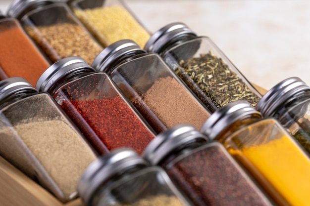 Free photo still life with various spices