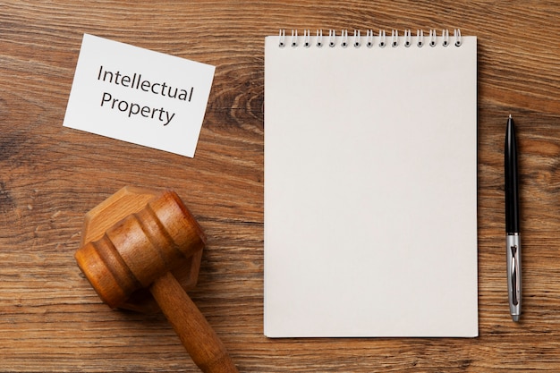 Free photo still life of world intellectual property day