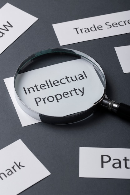 Free photo still life of world intellectual property day