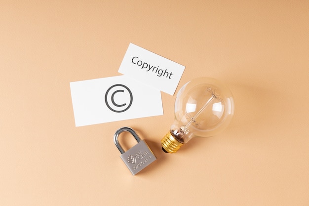 Free photo still life of world intellectual property day