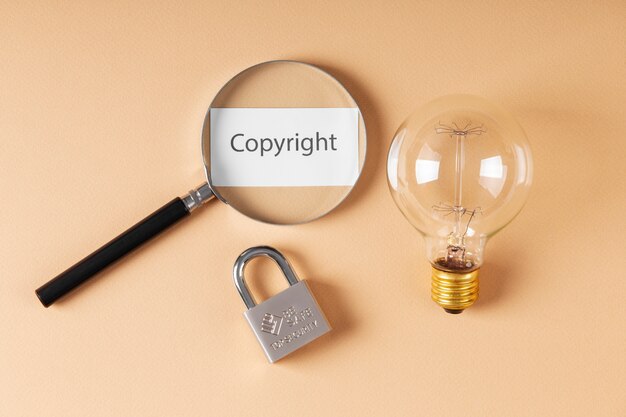 Still life of world intellectual property day