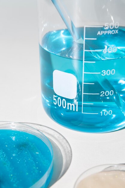 Still life world science day chemistry arrangement