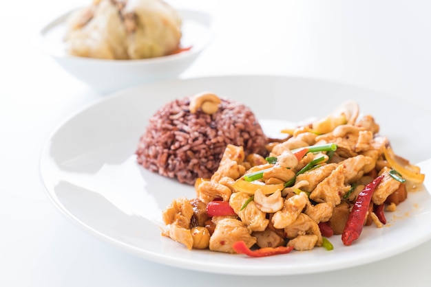 Stir Fried Chicken with Cashew Nuts