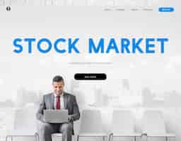 Free photo stock market trade finance exchange forex concept