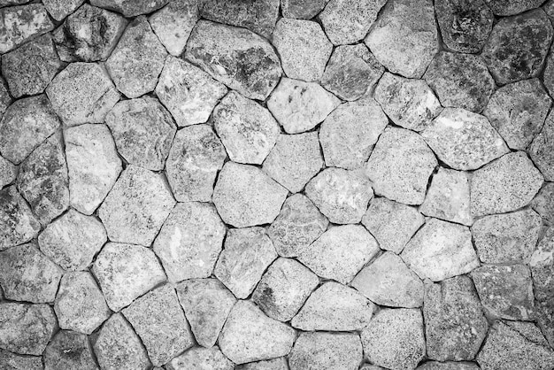 Free photo stone surface in black and white