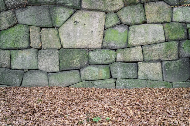 Free photo stone wall texture background
