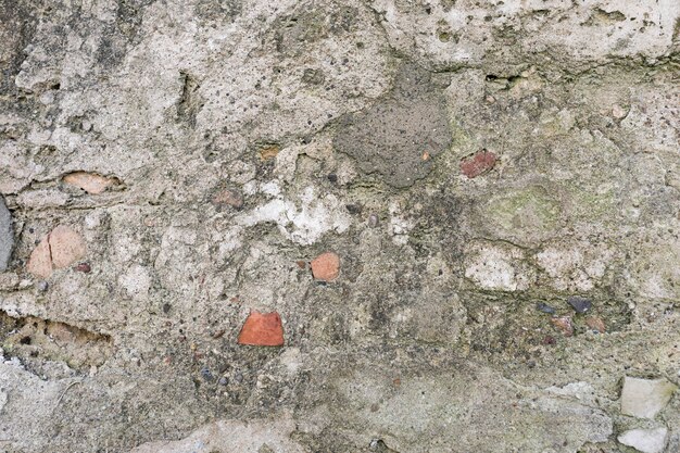 Stones and concrete surface