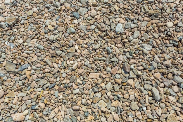 stones on the floor