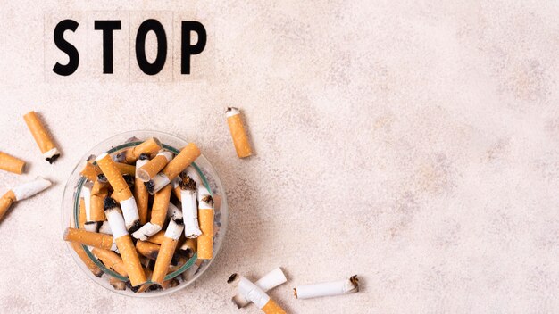 Stop smoking concept