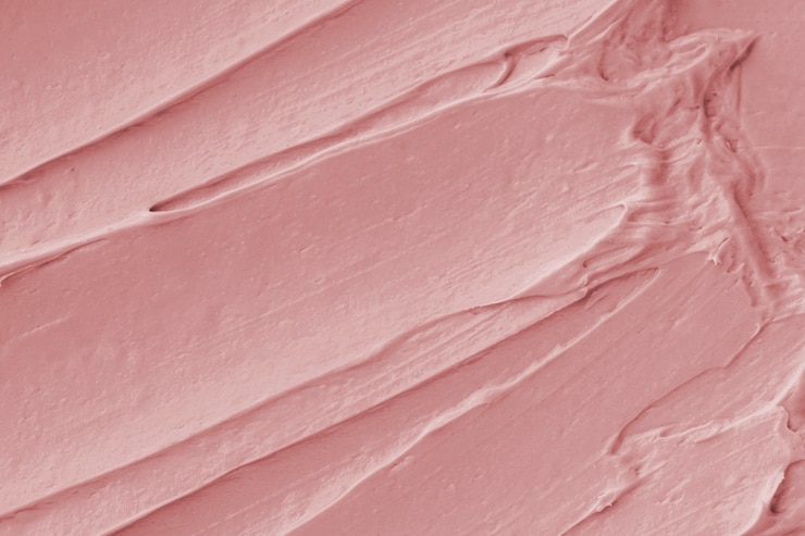 Free Photo strawberry frosting texture background close-up