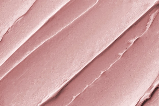Strawberry frosting texture background close-up Free Photo
