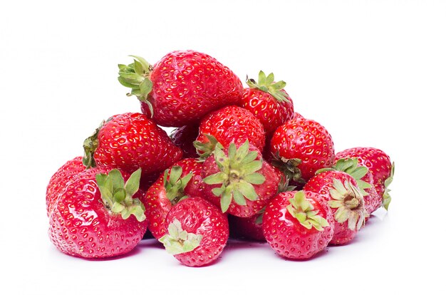 Strawberry on the table