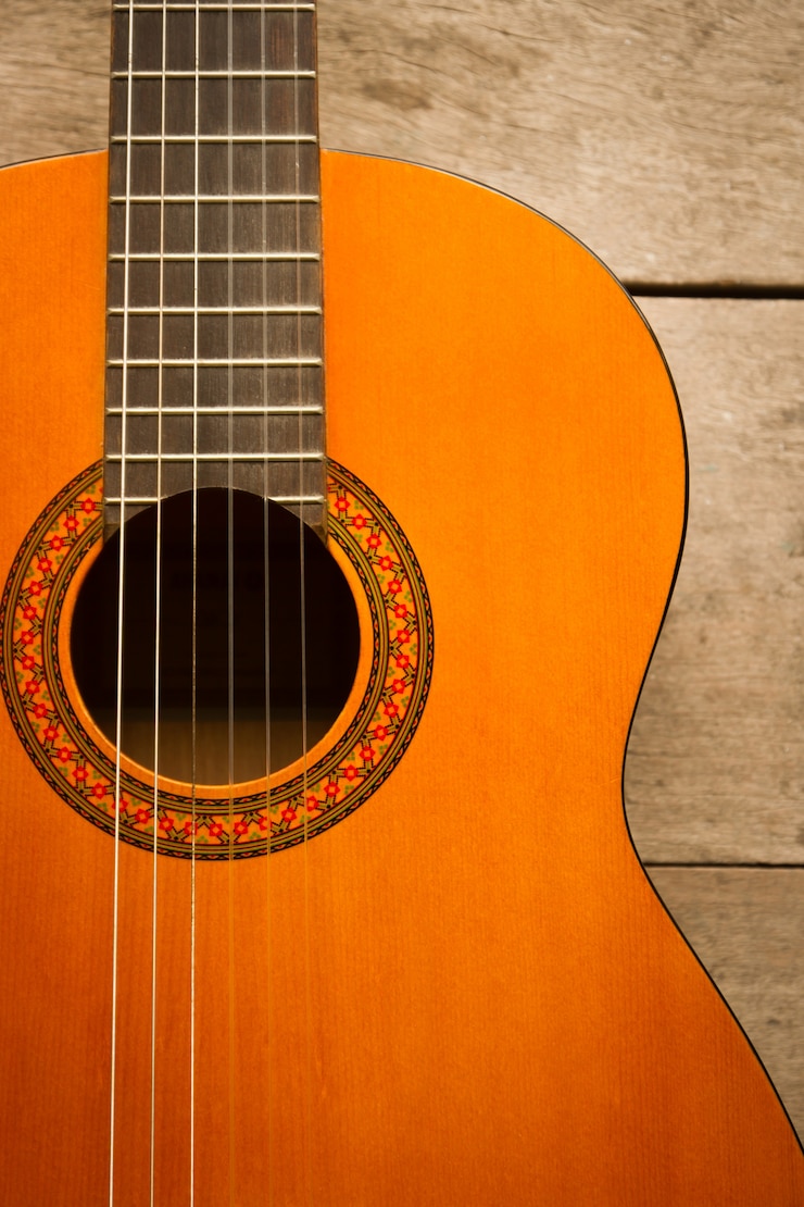 Free Photo string classical melody retro brown