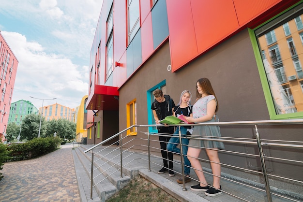 Students outside of university