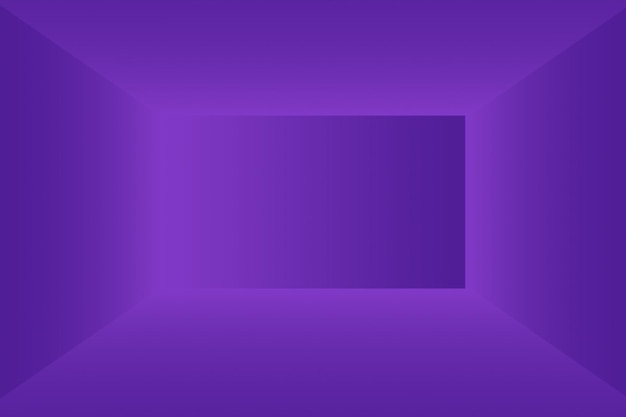 Бесплатное фото Студийный фон концепция абстрактный пустой градиент света фиолетовый студийный фон комнаты для продукта обычный студийный фон