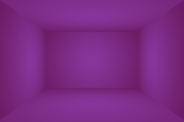 Studio background concept  abstract empty light gradient purple studio room background for product p... Premium Photo