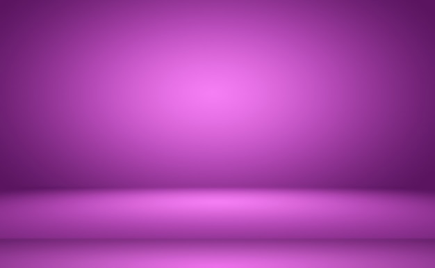 Studio background concept  abstract empty light gradient purple studio room background for product p...