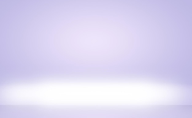 Studio background concept abstract empty light gradient purple studio room background for product pl