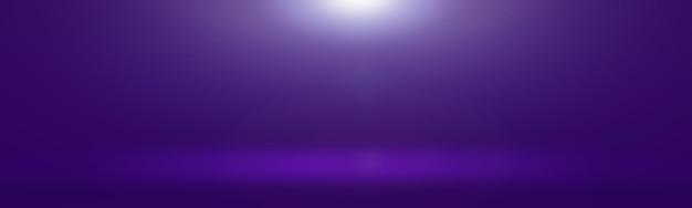 スタジオ背景コンセプト抽象的な空の光グラデーション紫色のスタジオルームの背景製品プレーンスタジオの背景