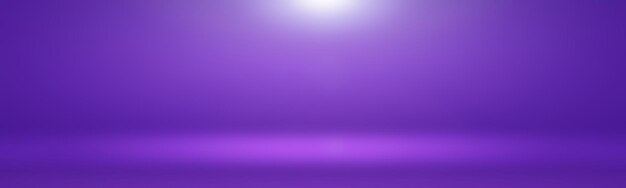 スタジオ背景コンセプト抽象的な空の光グラデーション紫色のスタジオルームの背景製品プレーンスタジオの背景