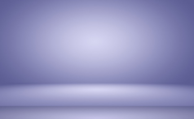 Free photo studio background concept - abstract empty light gradient purple studio room background for product. plain studio background.